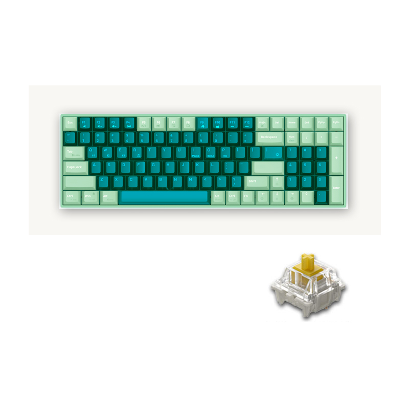Bàn phím cơ không dây Dual Mode Newmen GM1000 Spring - Switch G-Pro 1