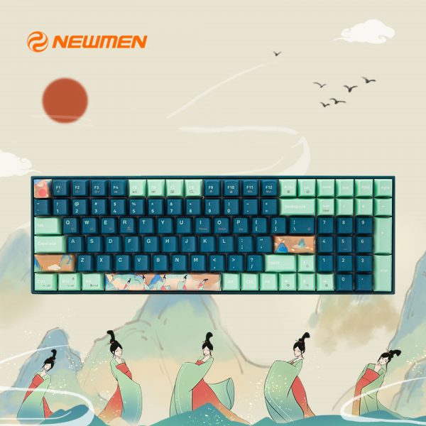 Bàn phím cơ không dây Dual Mode Newmen GM1000 Spring - Switch G-Pro 3