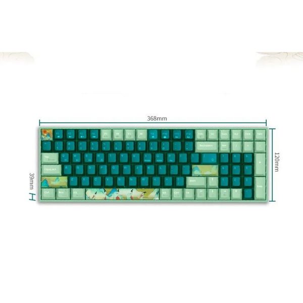 Bàn phím cơ không dây Dual Mode Newmen GM1000 Spring - Switch G-Pro 5