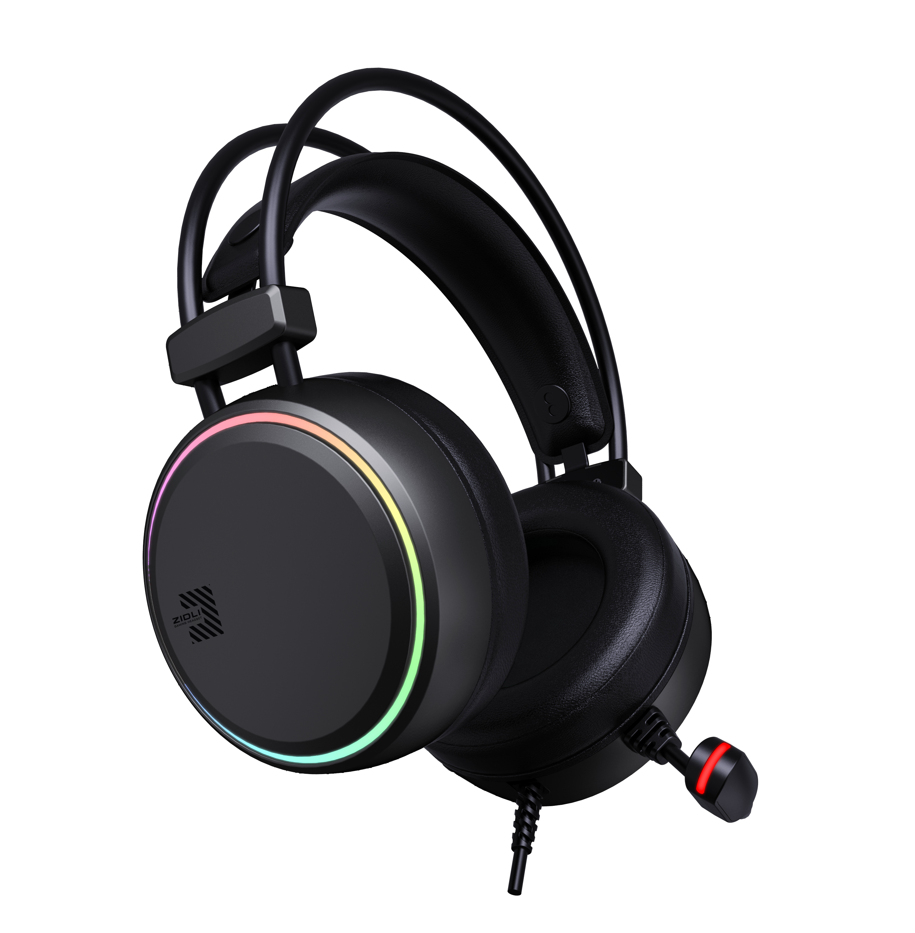 Tai nghe Gaming Zidli FCORE FH11L (7.1'USB' RGB) - Full Box 3