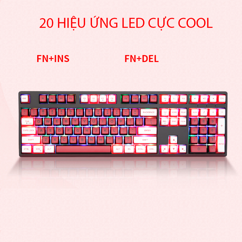 Bàn phím cơ không dây Dual Mode Newmen GM1080 - Switch G-Pro 4