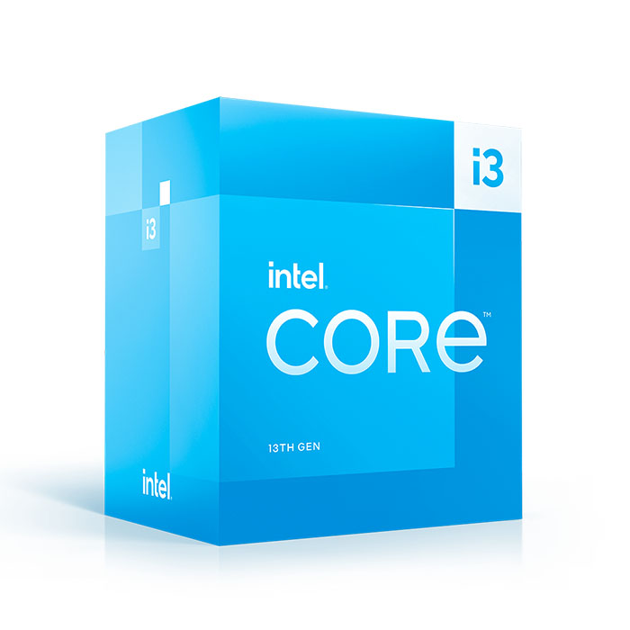 CPU Intel Core I3 13100F (12M Cache' up to 4.50GHz' 4C8T' Socket 1700) 3