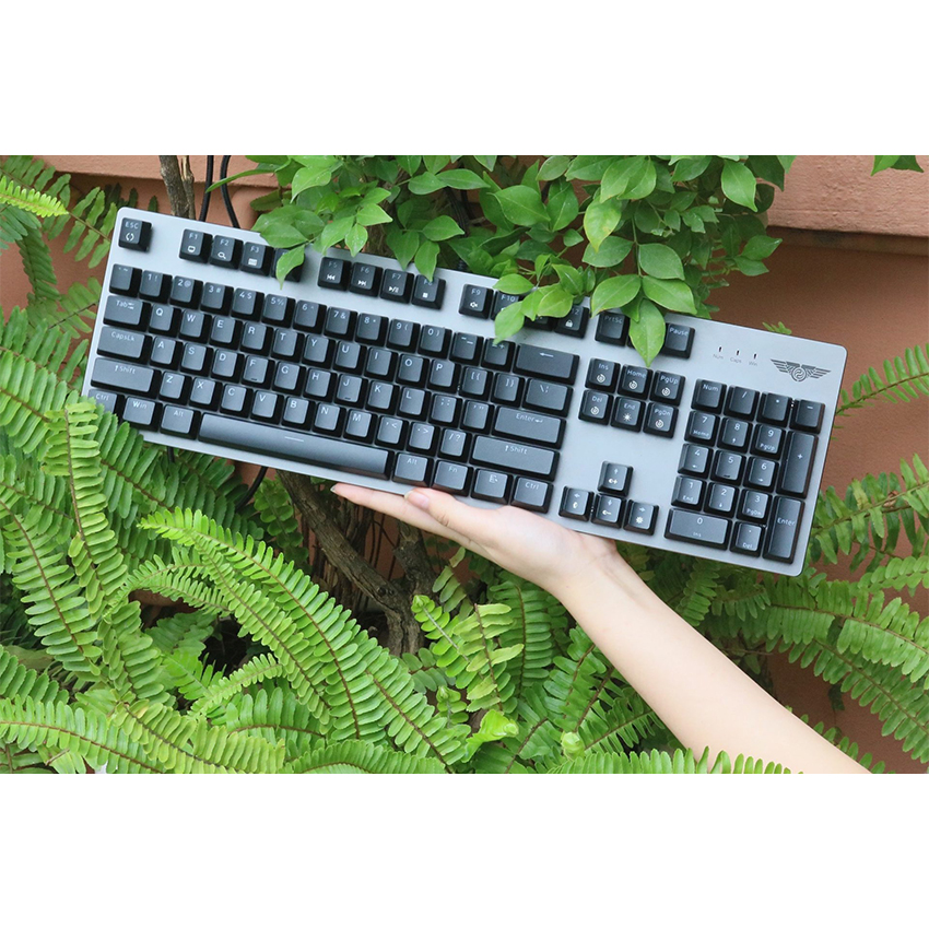 Bàn phím cơ Newmen GM369 Brown Switch (USB/HOT SWAP/LED RAINBOW) 8