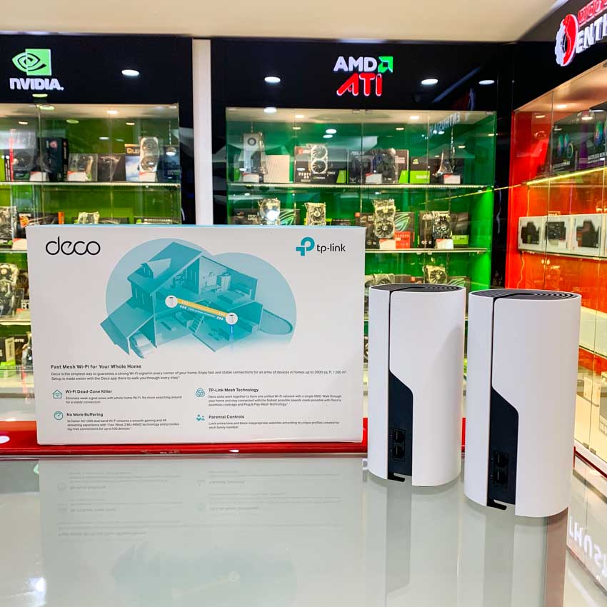 Bộ định tuyến TP-Link wifi mesh Deco E4 (2-Pack) 5