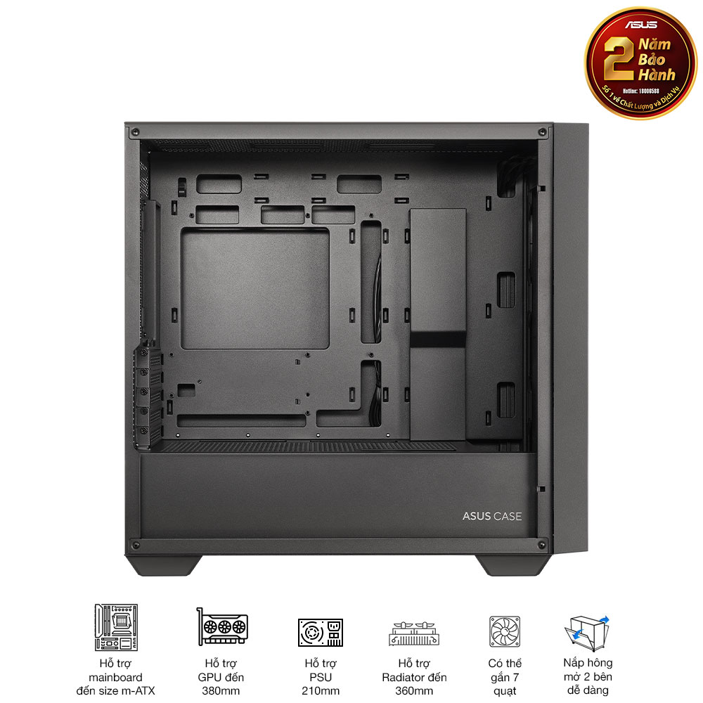 Vỏ case Asus A21 BLK 10