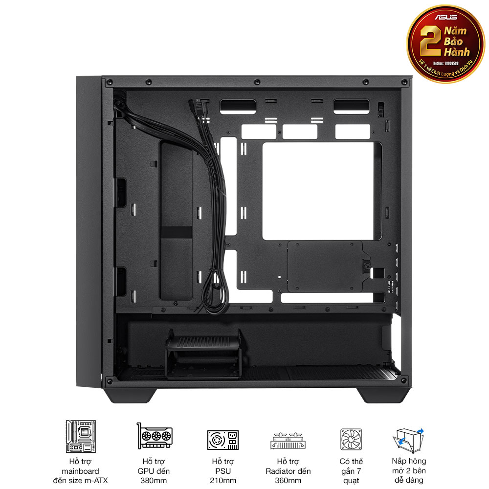 Vỏ case Asus A21 BLK 12