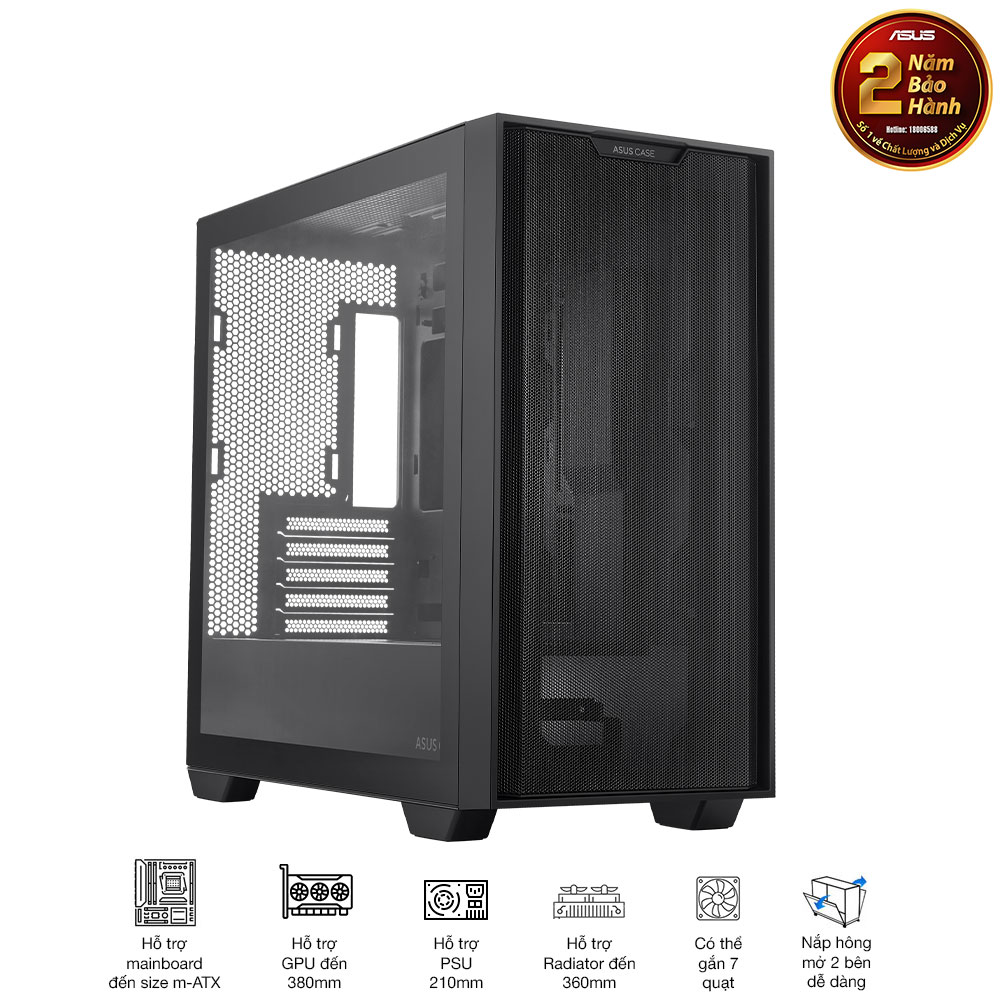 Vỏ case Asus A21 BLK 13
