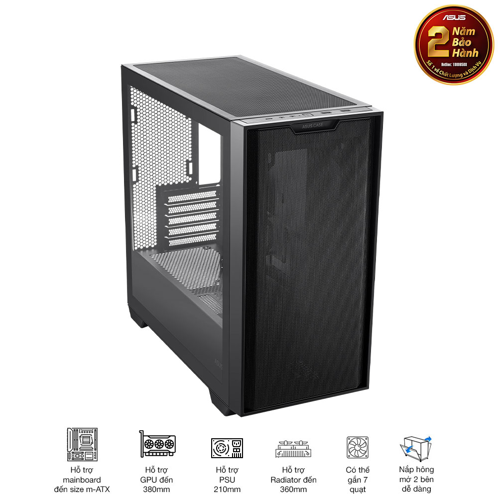 Vỏ case Asus A21 BLK 14