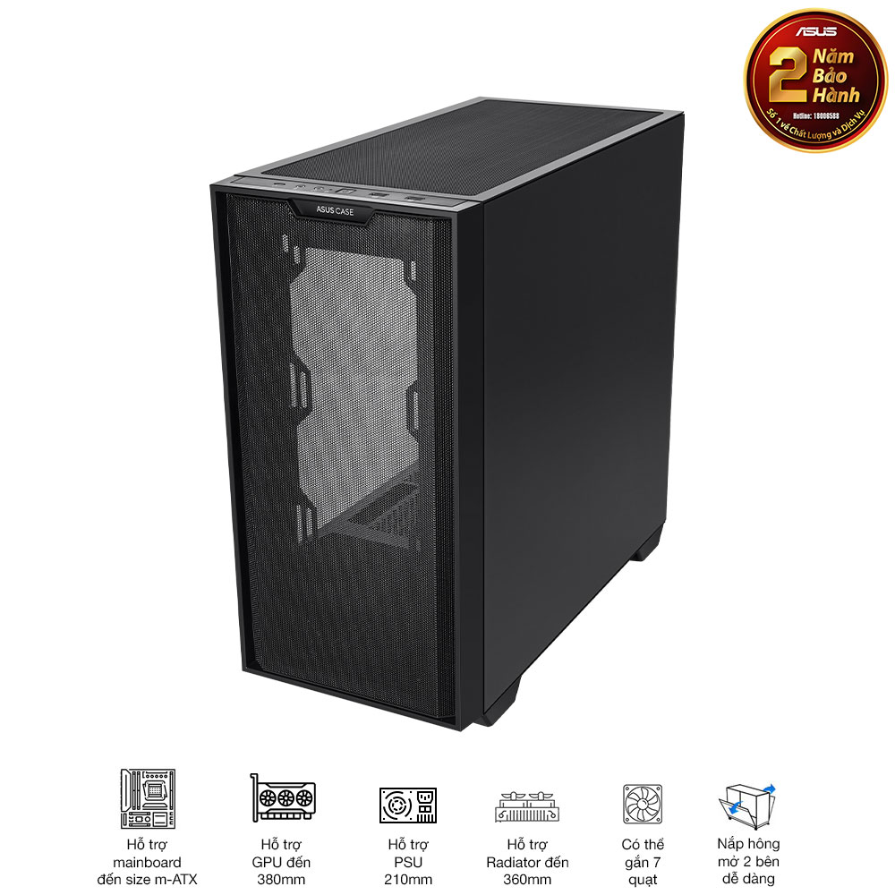 Vỏ case Asus A21 BLK 20