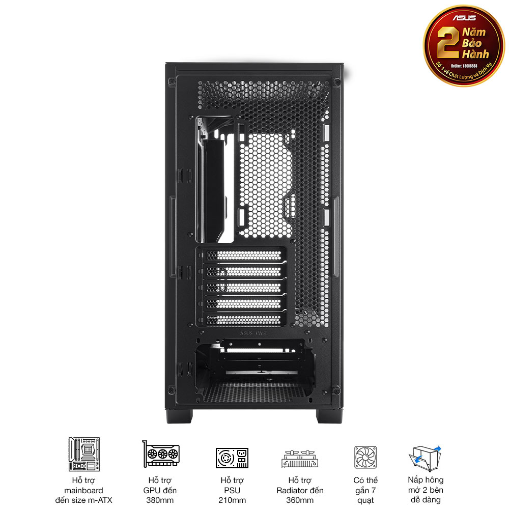 Vỏ case Asus A21 BLK 23