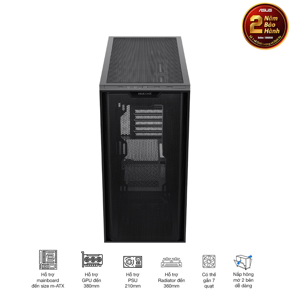 Vỏ case Asus A21 BLK 24