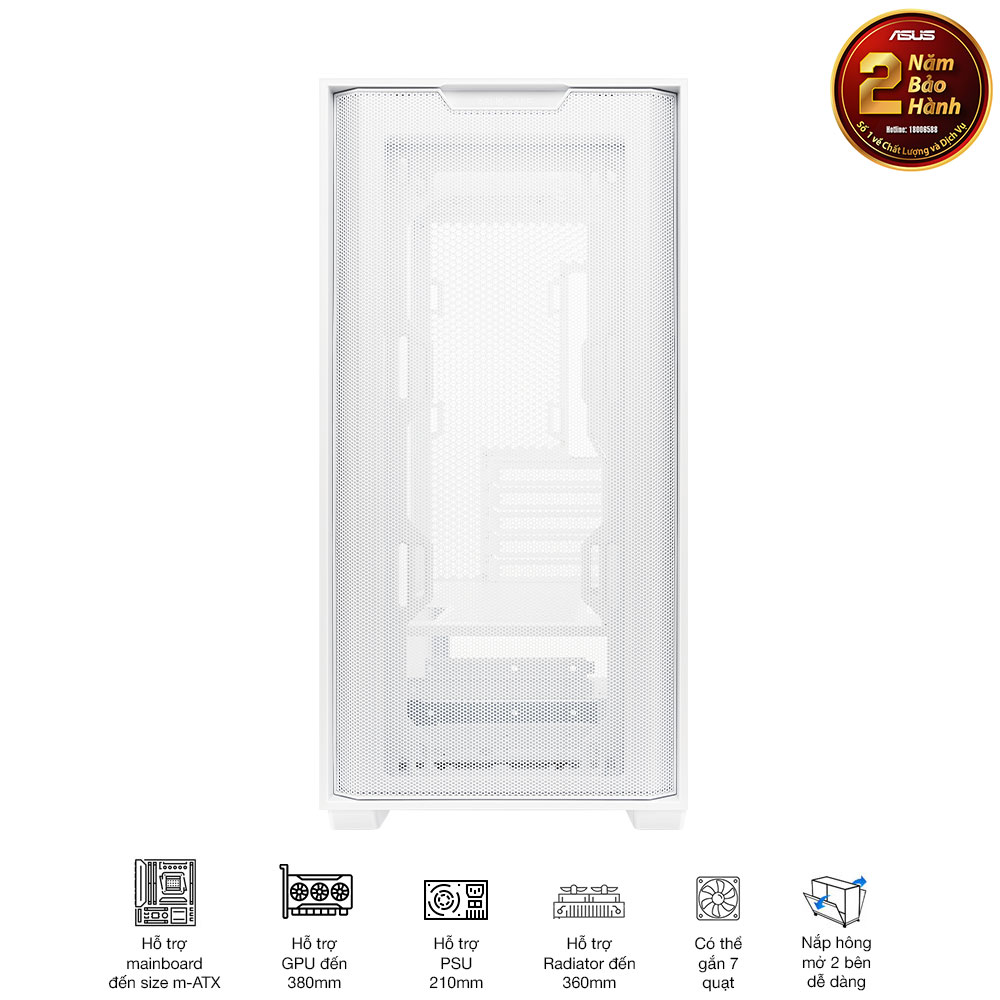 Vỏ case Asus A21 WHT 14