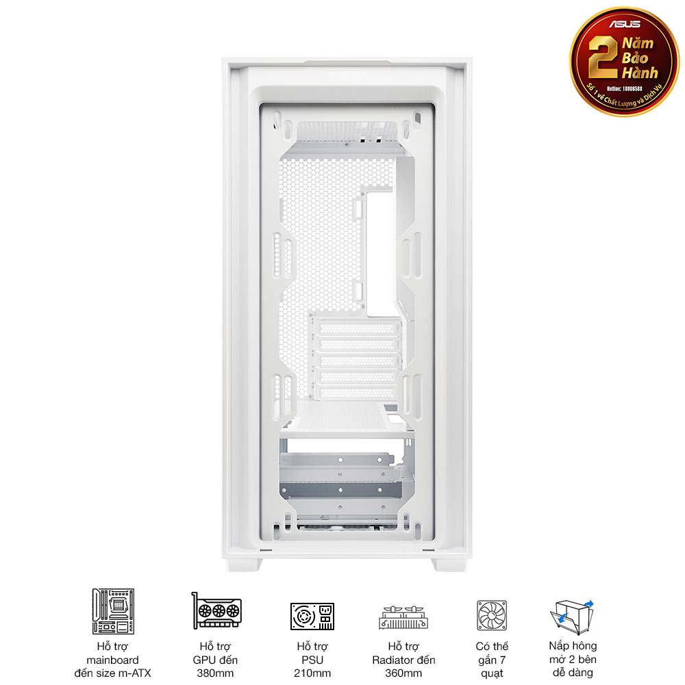 Vỏ case Asus A21 WHT 15