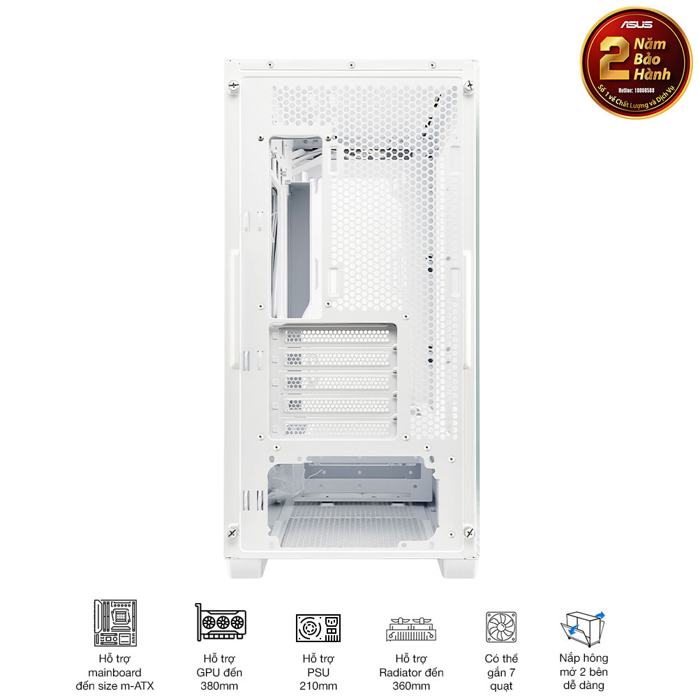 Vỏ case Asus A21 WHT 16