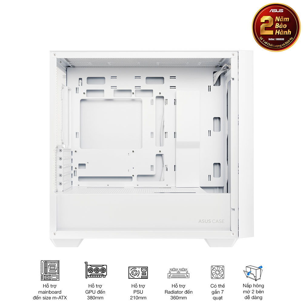 Vỏ case Asus A21 WHT 9