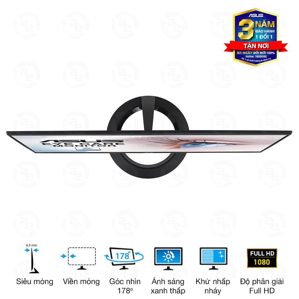 Màn hình Asus VZ22EHE 21.45 inch FHD IPS 75Hz 1ms FreeSync EyeCare 3