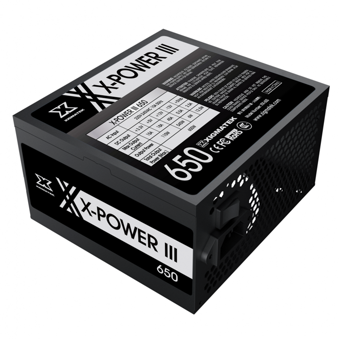 Nguồn máy tính Xigmatek X-POWER III 650 - 600W EN45990 5