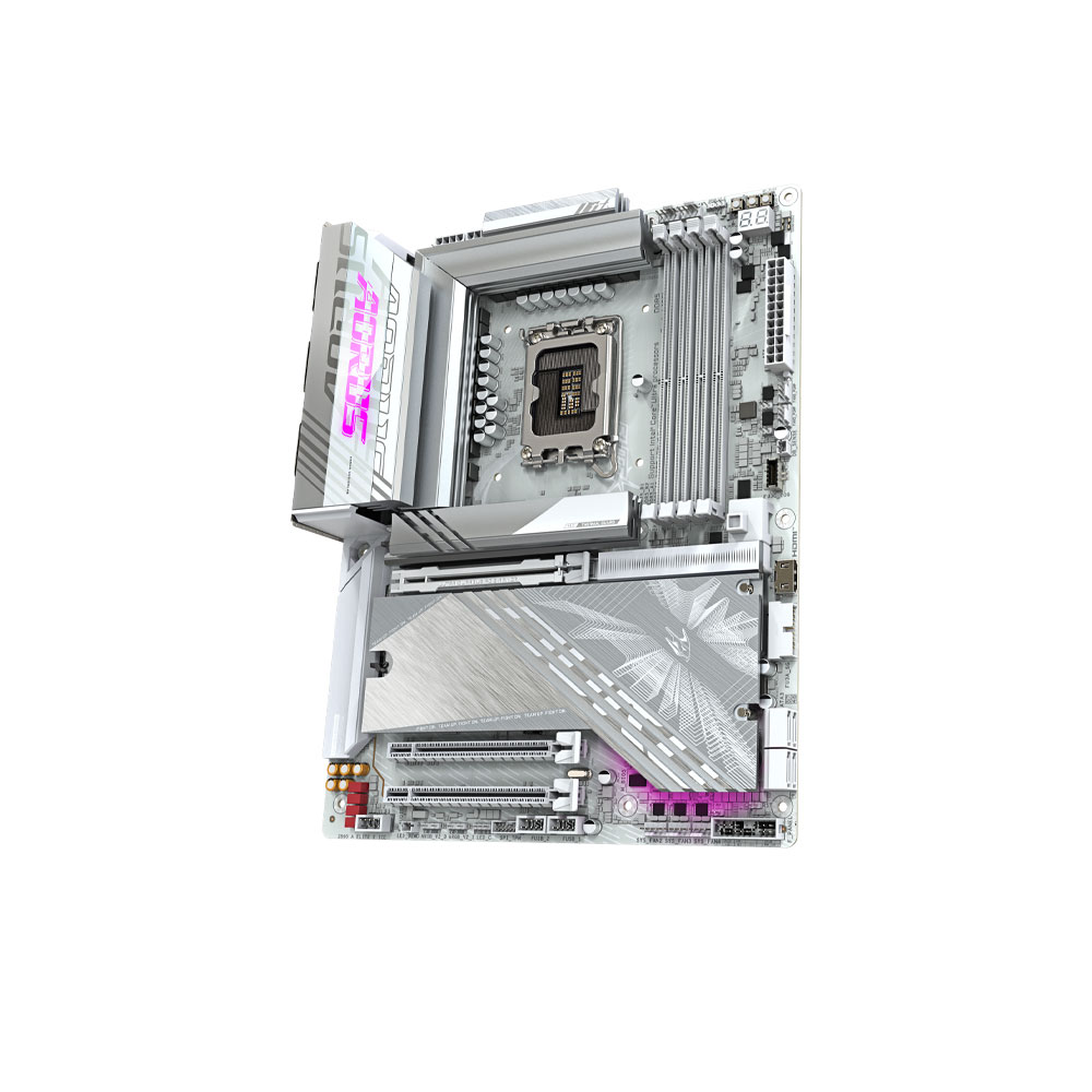 Mainboard Gigabyte Z890 AORUS ELITE X ICE DDR5 (Wifi+Bluetooth+Thunderbolt 4) 3