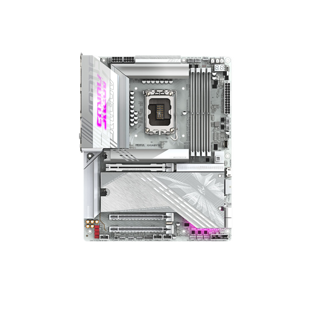 Mainboard Gigabyte Z890 AORUS ELITE X ICE DDR5 (Wifi+Bluetooth+Thunderbolt 4) 5