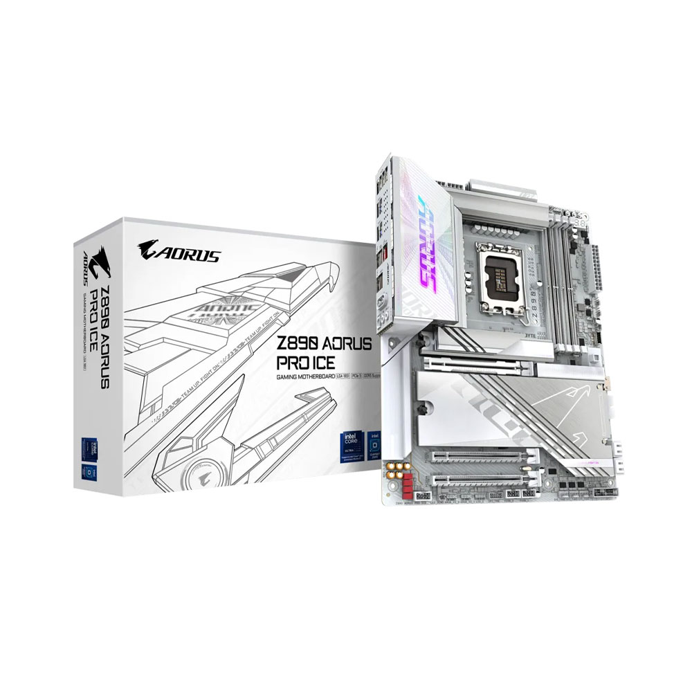 Mainboard Gigabyte Z890 AORUS PRO ICE DDR5 (Wifi+Bluetooth+Thunderbolt 4) 1