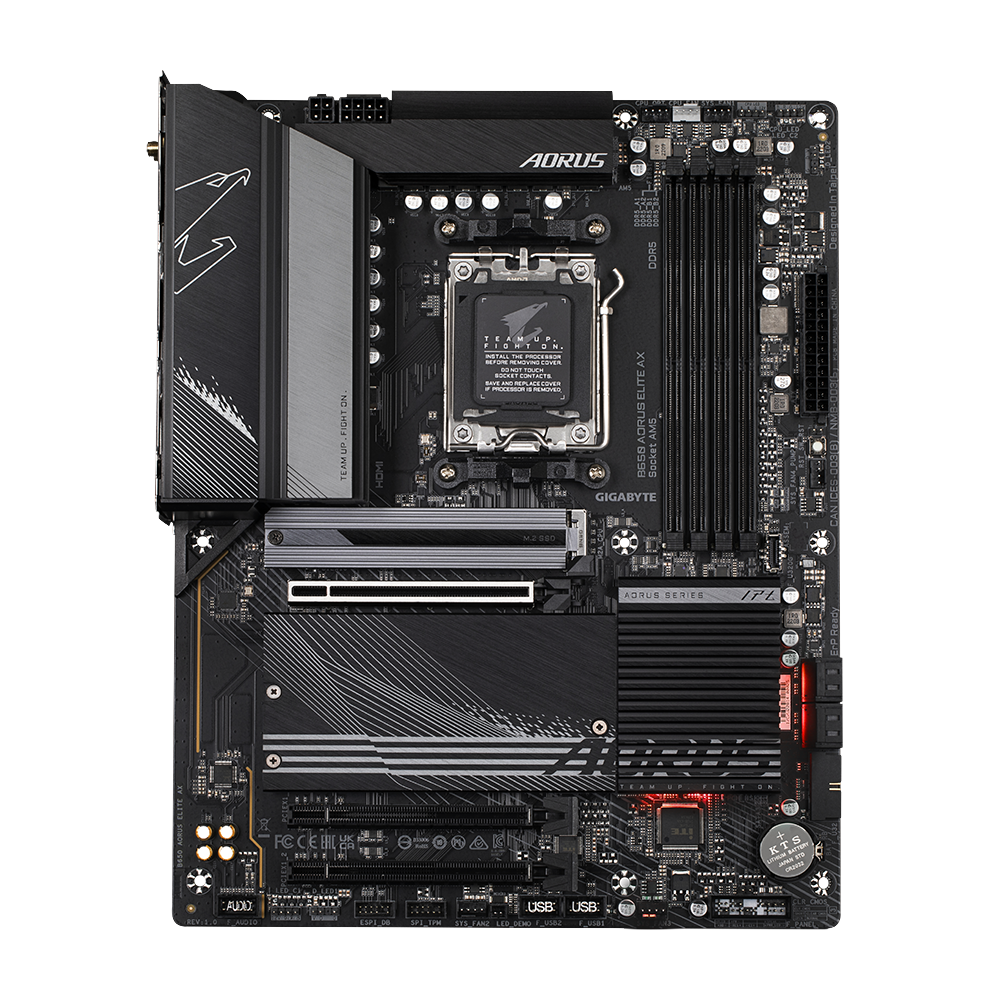 Mainboard Gigabyte B650 Aorus Elite AX DDR5 (Wifi+Bluetooth) 2