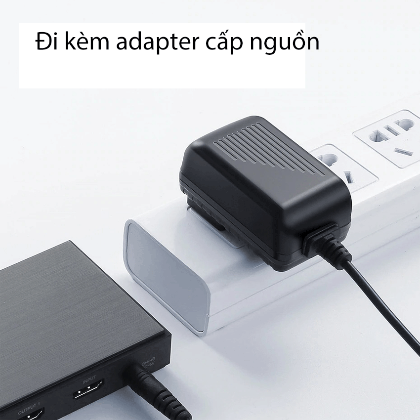 Bộ chia HDMI 2.0 ra 2 cổng hỗ trợ 4kx2k/60Hz chính hãng Ugreen 50707 3