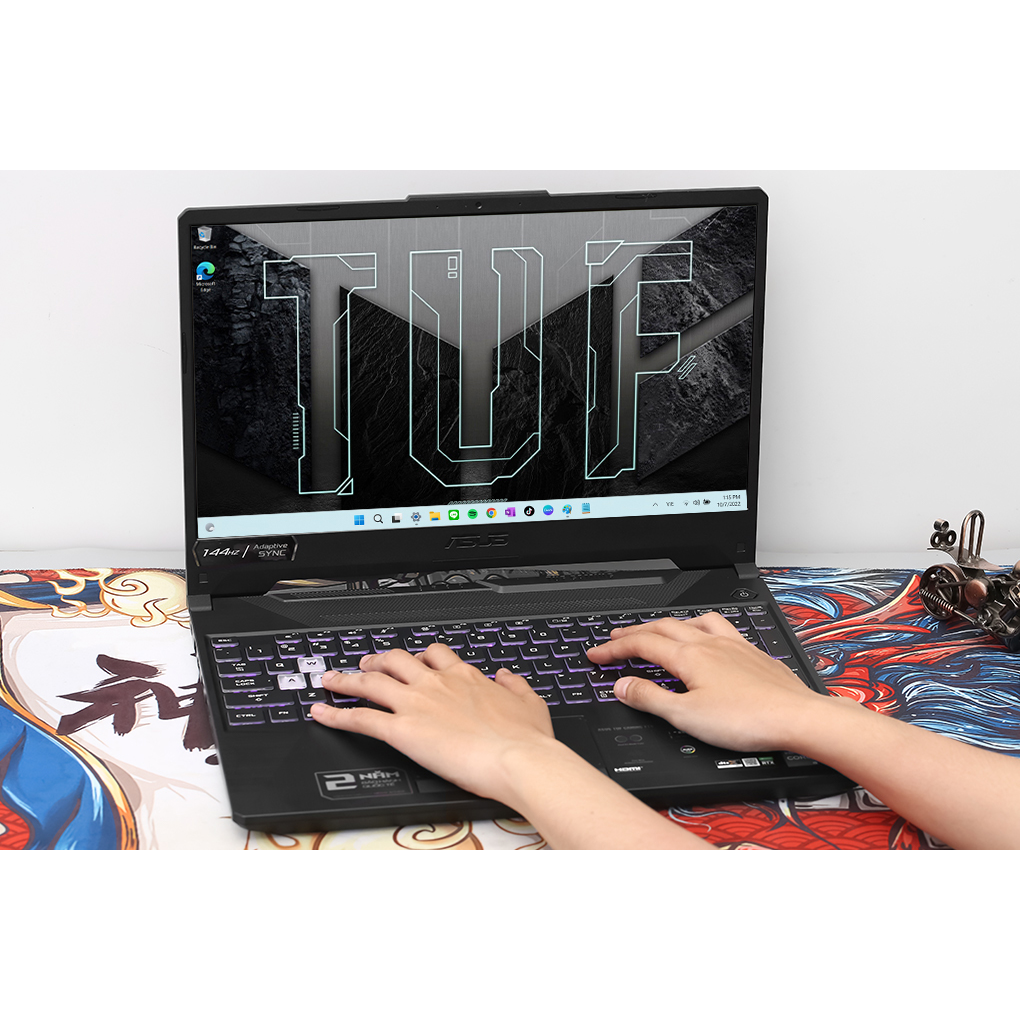 Laptop Asus Gaming TUF F15 FX506HF-HN014W (Intel Core i5-11400H | 8GB | 512GB | RTX 2050 4GB | 15.6 inch FHD | Win 11 | Đen) 14
