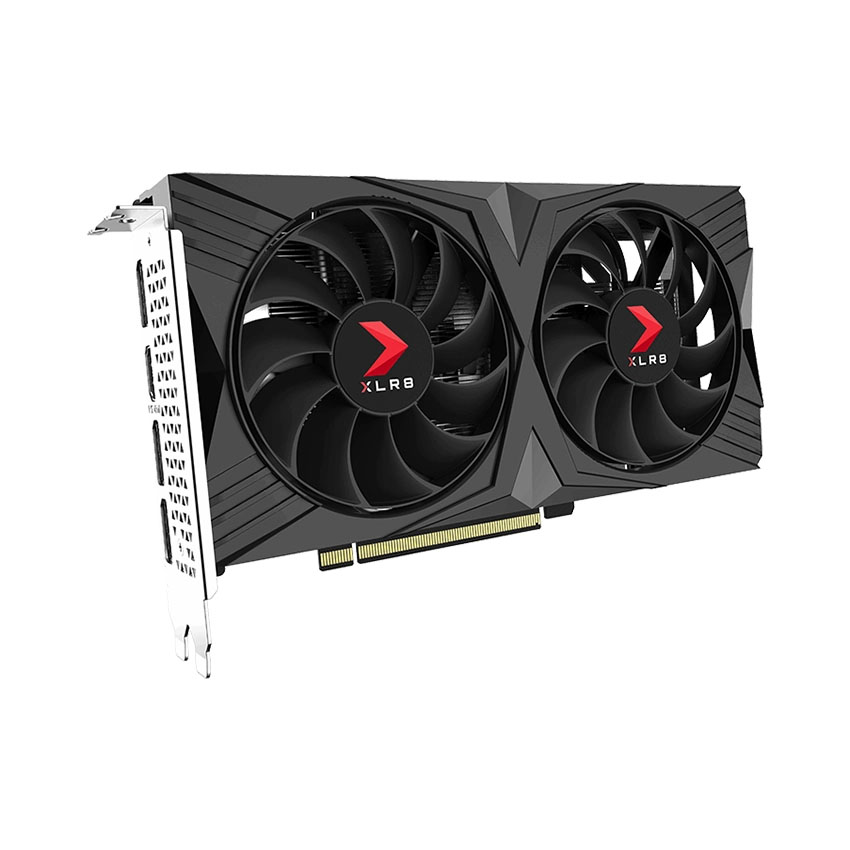 VGA Card màn hình PNY RTX 4060 8GB XLR8 Gaming VERTO Overclocked Dual Fan 2