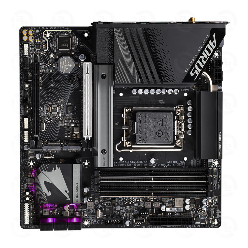 Mainboard Gigabyte Z790M AORUS ELITE AX DDR5 (Wifi+Bluetooth) 3