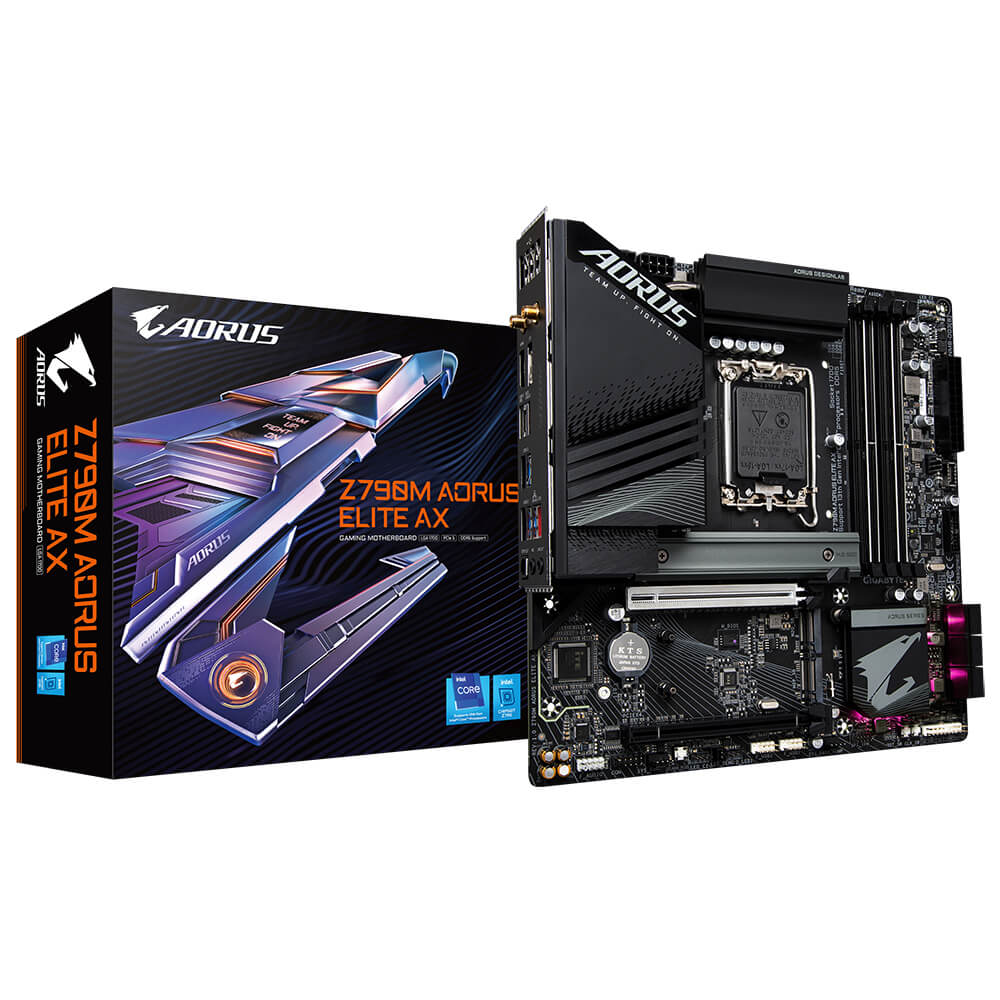 Mainboard Gigabyte Z790M AORUS ELITE AX DDR5 (Wifi+Bluetooth) 7