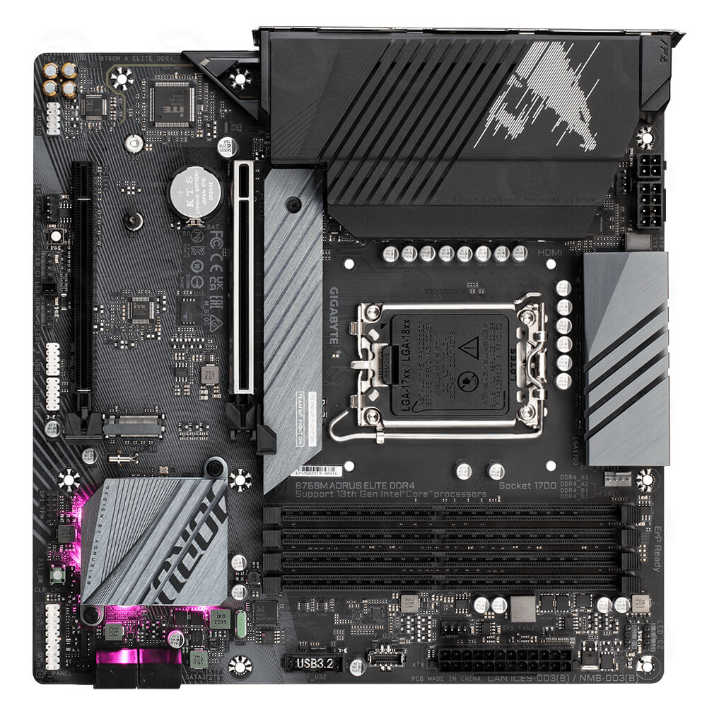 Mainboard Gigabyte B760M AORUS ELITE DDR4 4
