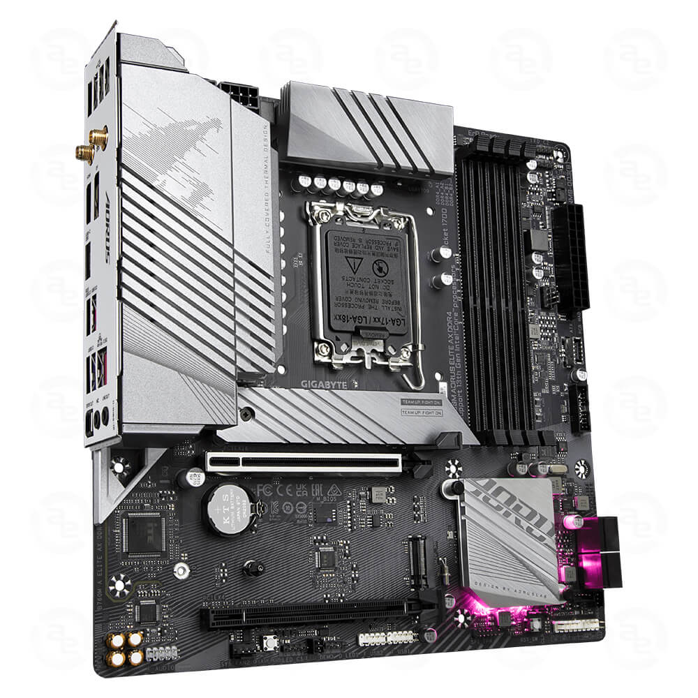 Mainboard Gigabyte B760M Aorus ELITE AX DDR4 (Wifi+Bluetooth) 6