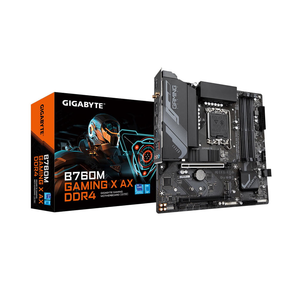 Mainboard Gigabyte B760M Gaming X AX DDR4 (Wifi+Bluetooth) 1