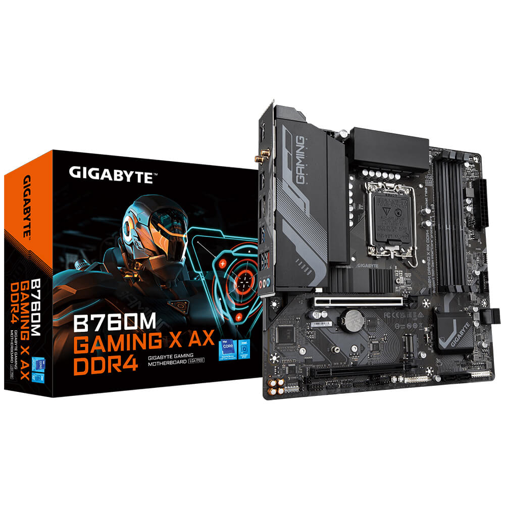 Mainboard Gigabyte B760M Gaming X AX DDR4 (Wifi+Bluetooth) 2