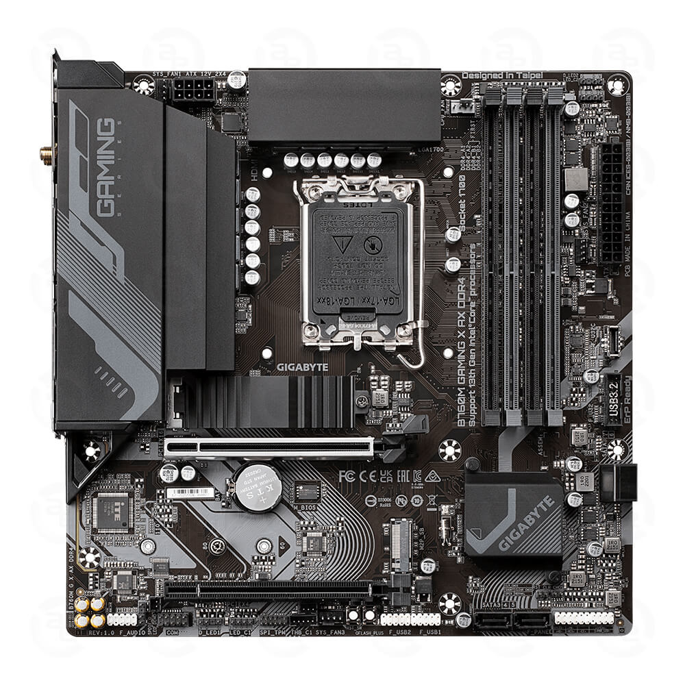 Mainboard Gigabyte B760M Gaming X AX DDR4 (Wifi+Bluetooth) 7