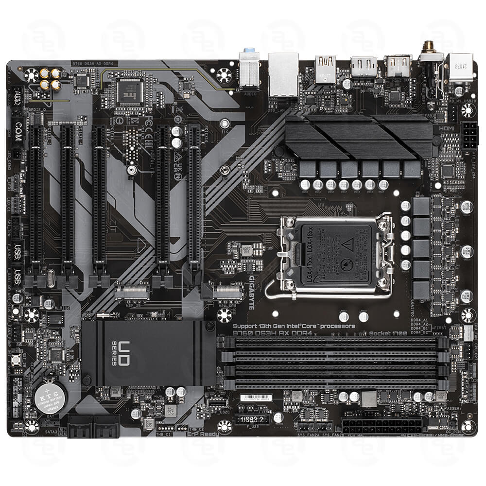 Mainboard Gigabyte B760 DS3H AX DDR4 (Wifi+Bluetooth) 4