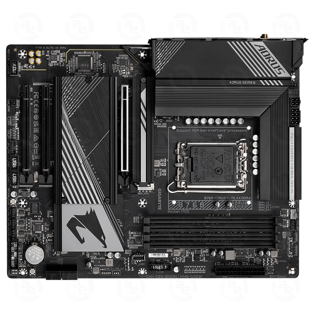Mainboard Gigabyte B760 Aorus Elite AX DDR4 (Wifi+Bluetooth) 4