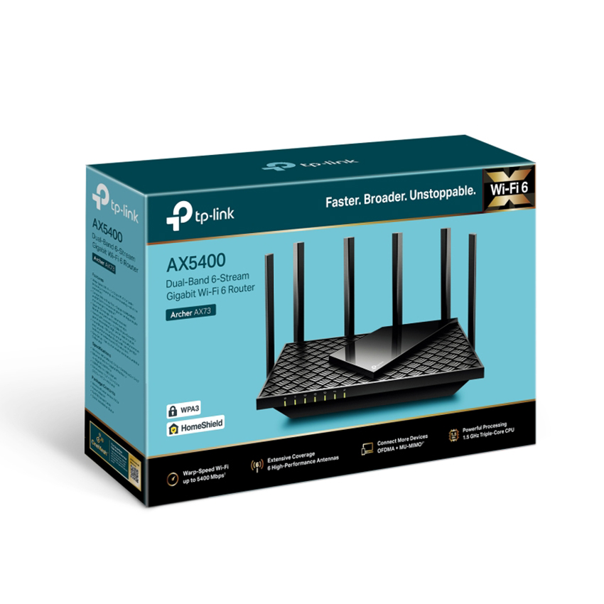 Bộ định tuyến TP-Link Archer AX73 (Wi-Fi 6 Gigabit Băng Tần Kép AX5400) 4