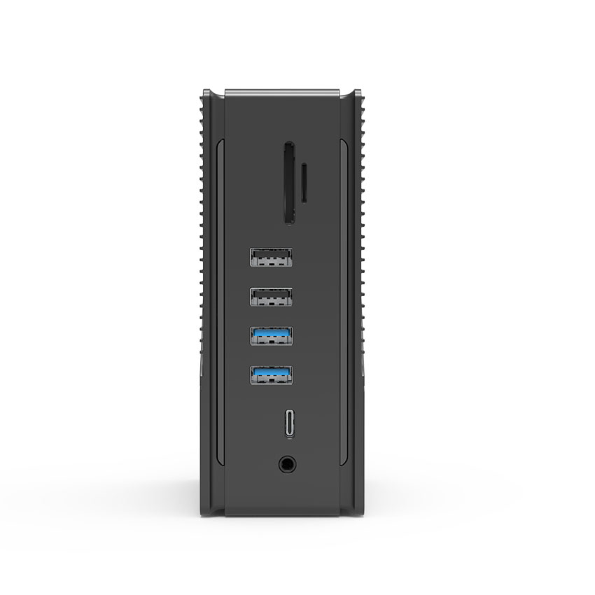 Bộ chuyển đổi intruder 16 trong 1 Feeltek HCD016GMWW1F (từ usb type c sang hdmi + dp + usb3.0 + usb2.0 + usbc3.1 + sd + micro sd + rj45 + pd) 6