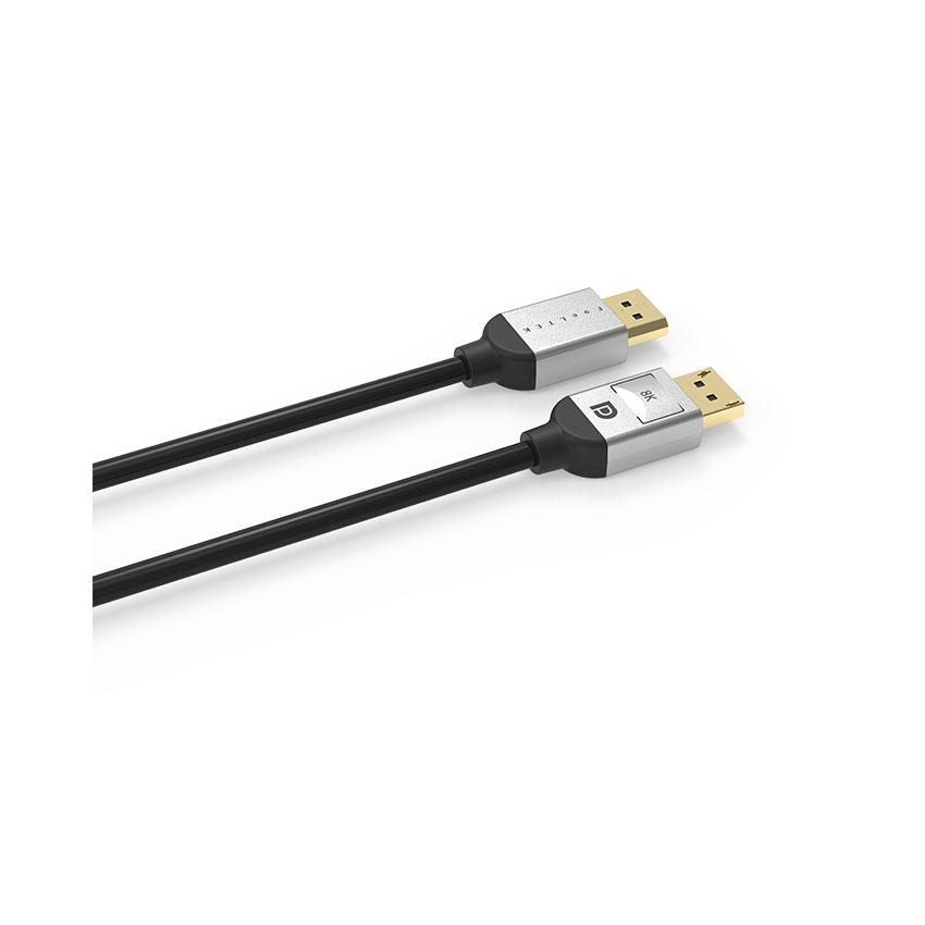 Cáp air Displayport 1.4 Feeltek CADP180M141F vỏ kim loại hỗ trợ 8k@60hz + 4k@120hz - dài 1.8m 3