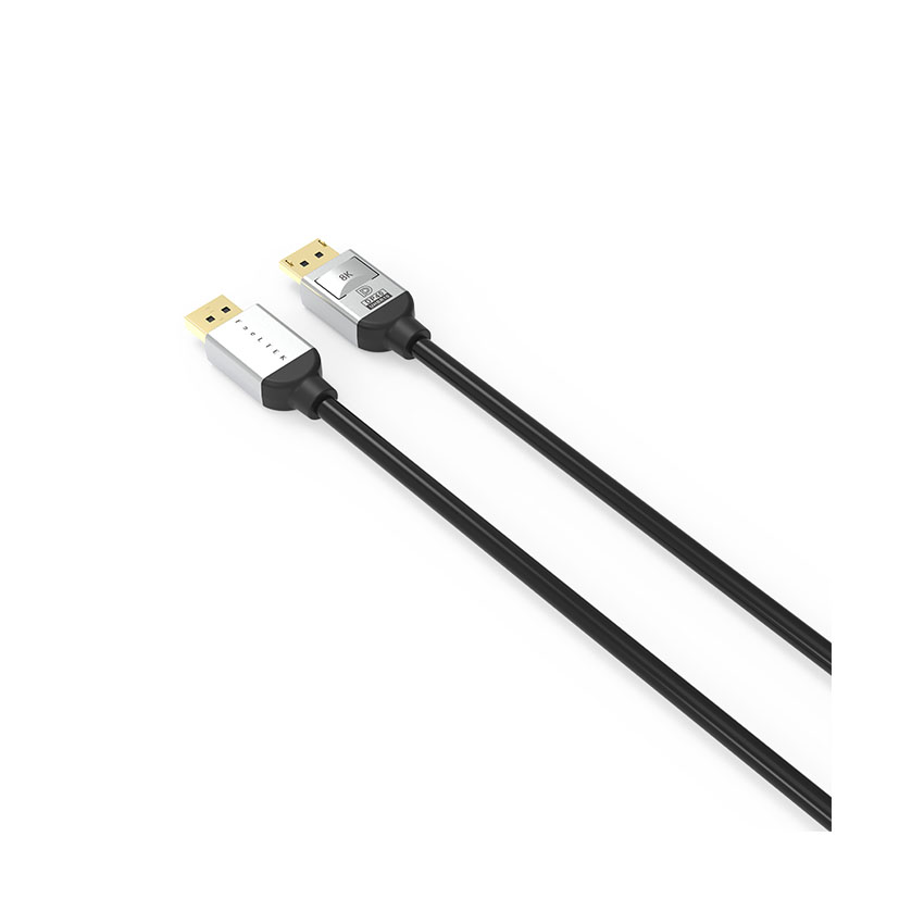 Cáp air Displayport 2.1 Feeltek CADP300M211F vỏ kim loại hỗ trợ 8k@60hz + 4k@144hz - dài 3m 3
