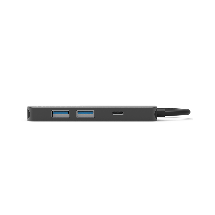 Bộ chuyển đổi 4 trong 1 Feeltek HCM004APWW2F (từ usb type c sang hdmi + usb3.0 + pd) 3