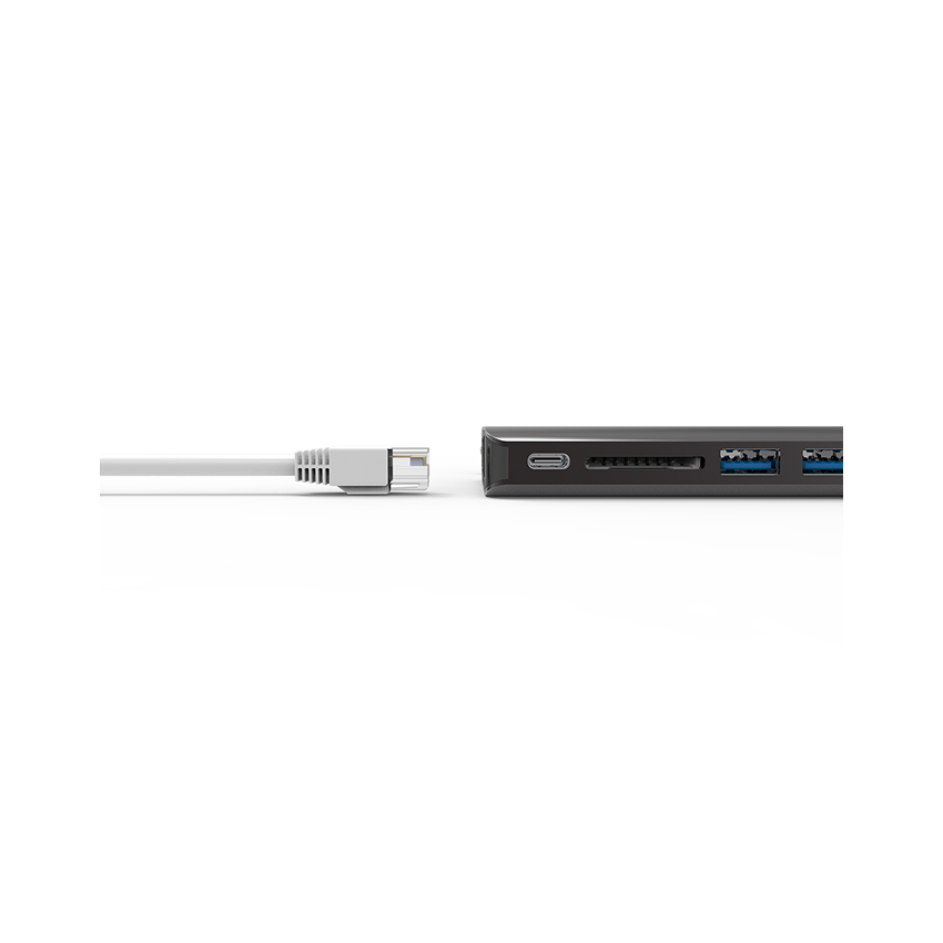 Bộ chuyển đổi 8 trong 1 Feeltek HBC008ZZC201 (từ usb type c sang hdmi + usb3.0 + sd + pd) 7