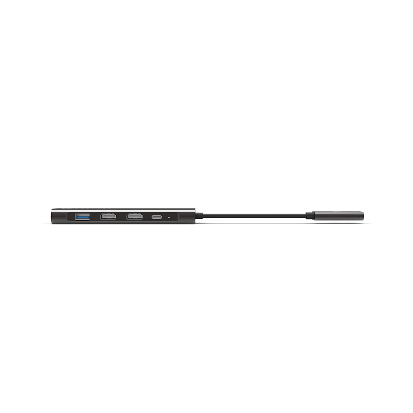 Bộ chuyển đổi 9 trong 2 Feeltek HCM009APWW2F (từ usb type c sang hdmi + usb3.0 + rj45 + sd + pd) 6