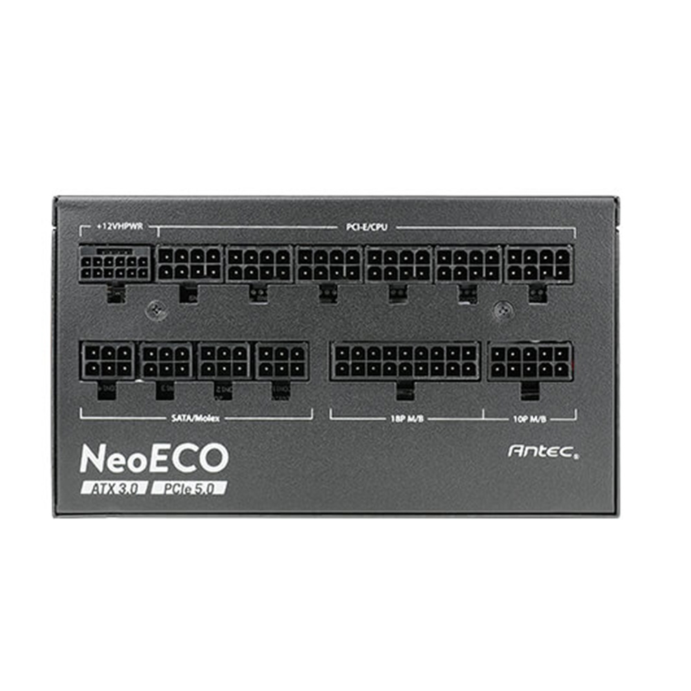 Nguồn máy tính ANTEC NeoECO NE1000G M (1000w' 80 Plus Gold' modular' ATX 3.0' PCIe 5.0) 3