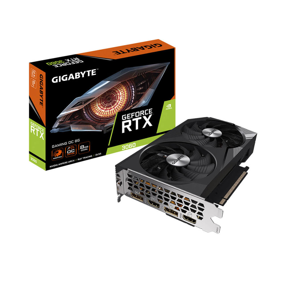 VGA Card màn hình Gigabyte RTX 3060 GAMING OC 8GB (N3060GAMING OC-8GD) 1