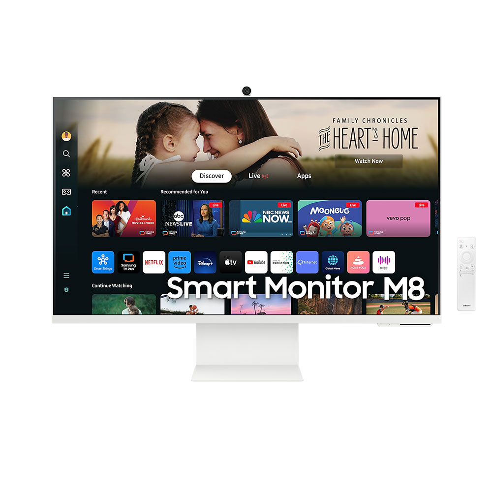 Màn Hình SAMSUNG M8 M80D LS32DM801UEXXV (32 inch - VA - 60Hz - 4ms - 4K - Speaker - màu trắng) 6