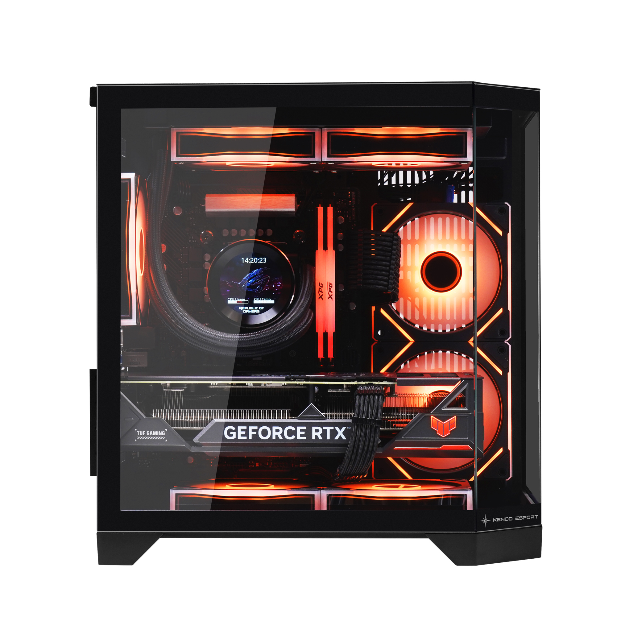 Vỏ máy tính KENOO MCK300 (MATX) 2