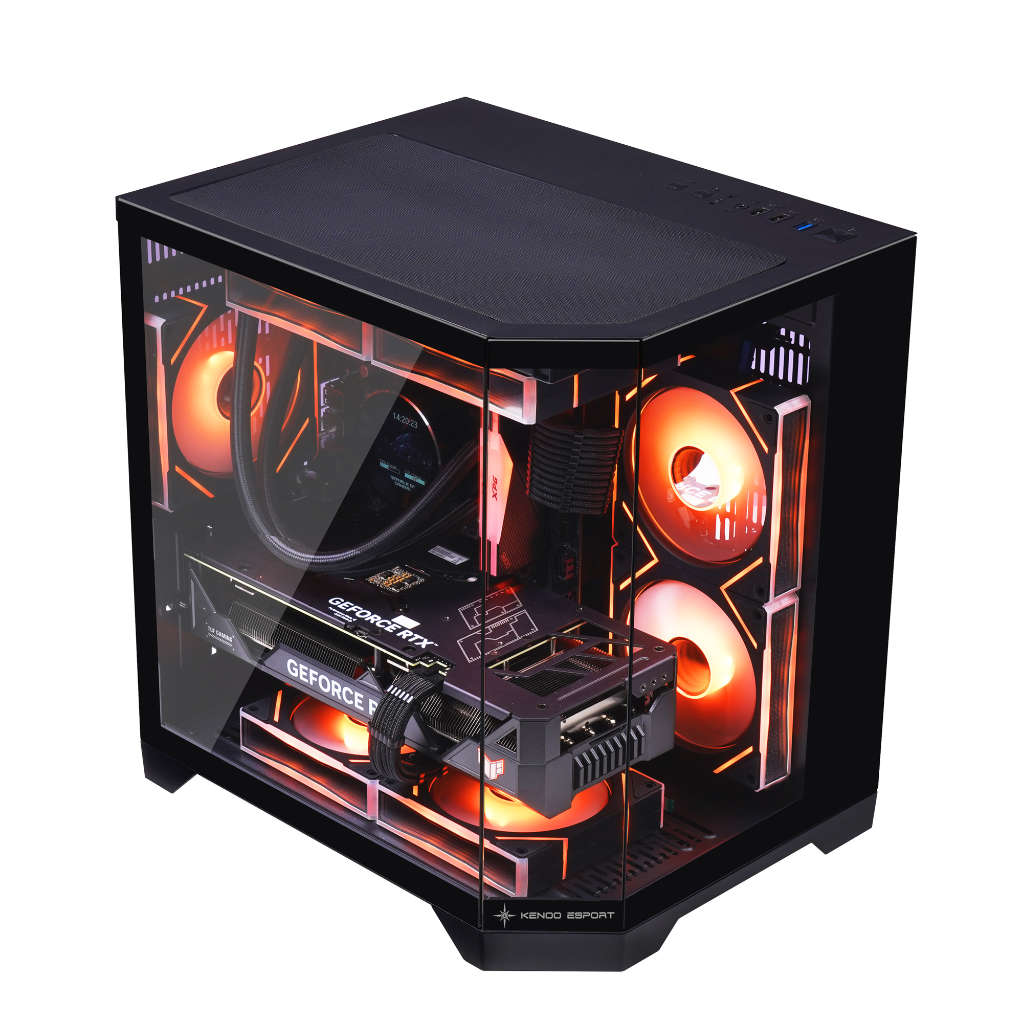 Vỏ máy tính KENOO MCK300 (MATX) 3