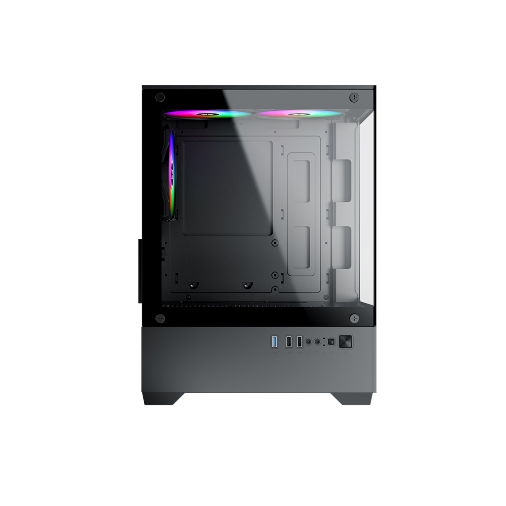 Vỏ Case Xigmatek VIEW II 3F Black EN46247 ( Matx' 3 Fan' Case Bể cá) 4